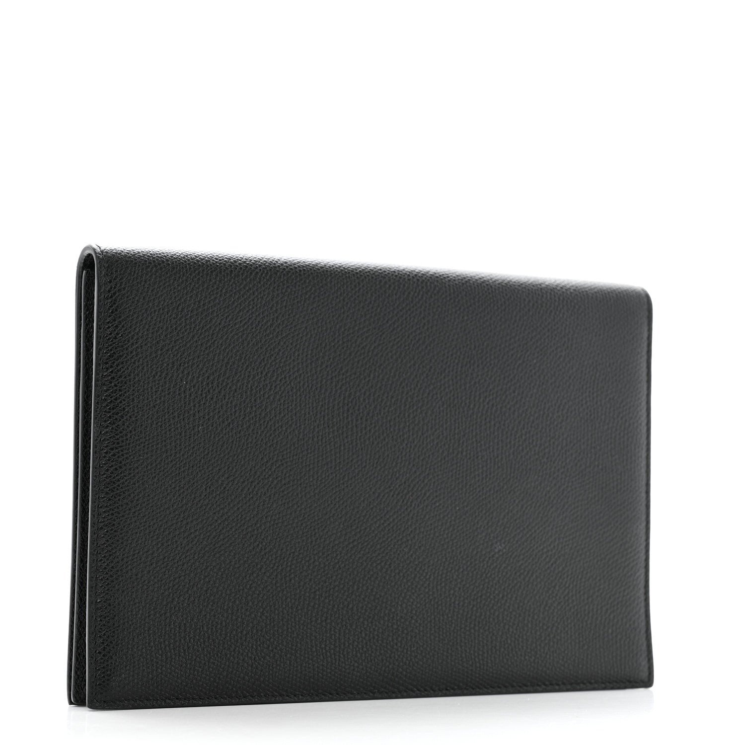 Valentino Garavani Grainy Calfskin Vlogo Signature Pouch Black 4 of 8