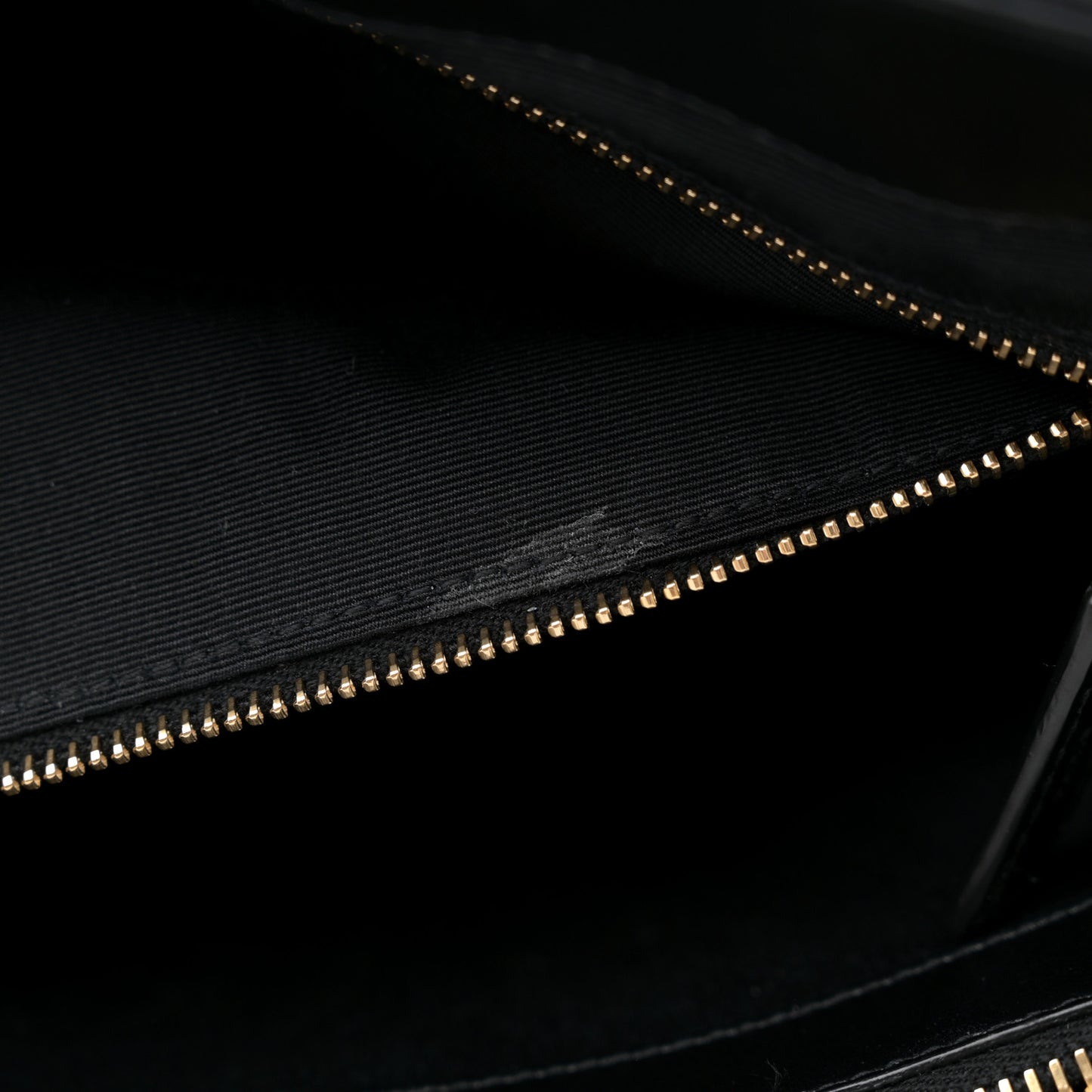 Calfskin Y Quilted Monogram Large Loulou Chain Satchel Black