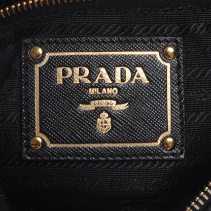Prada Tessuto Nylon Messenger Bag Black 7 of 9