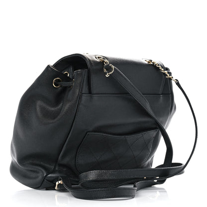 Chanel Caviar Quilted Business Affinity Backpack Black 3 of 12