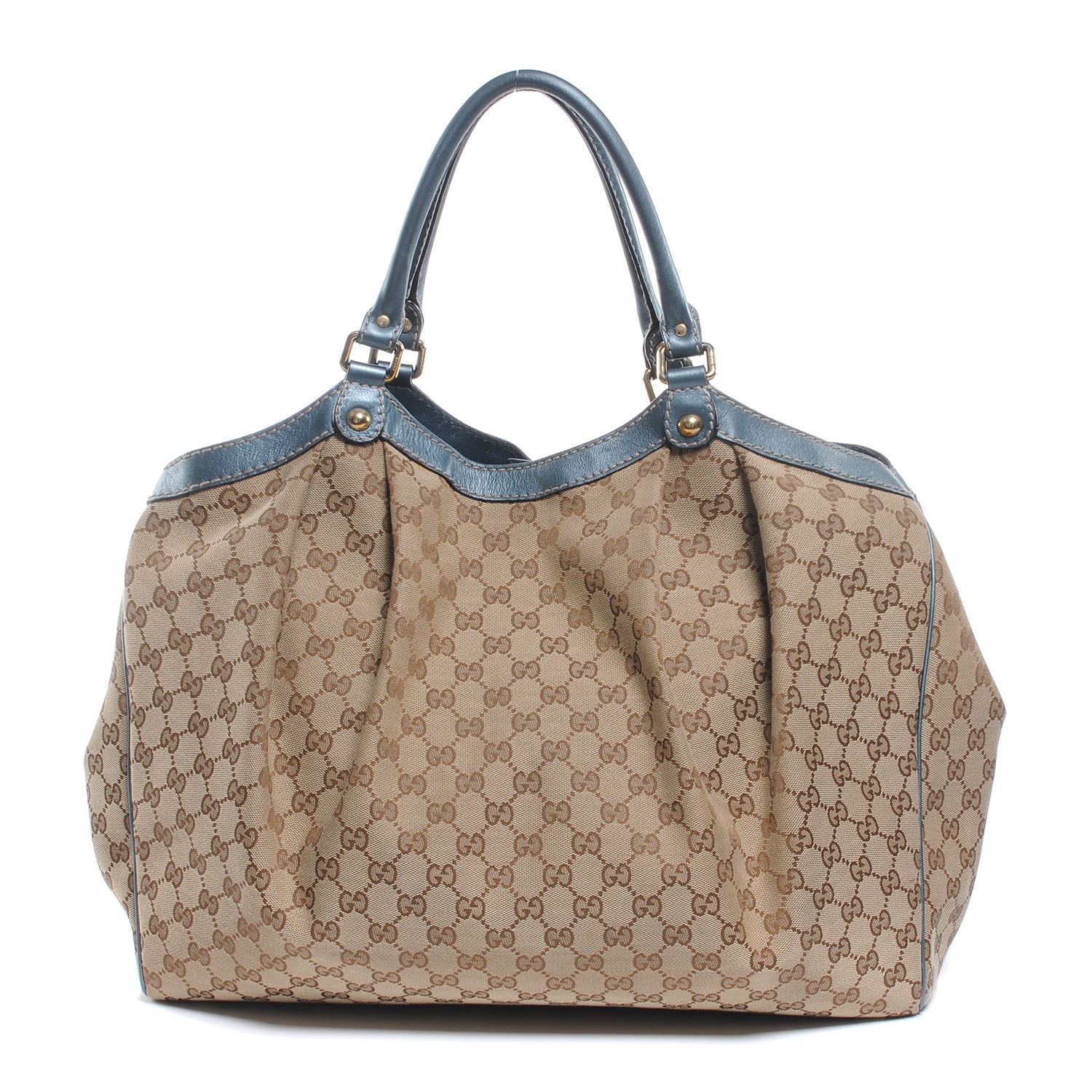 Gucci Monogram Large Sukey Blue 3 of 7