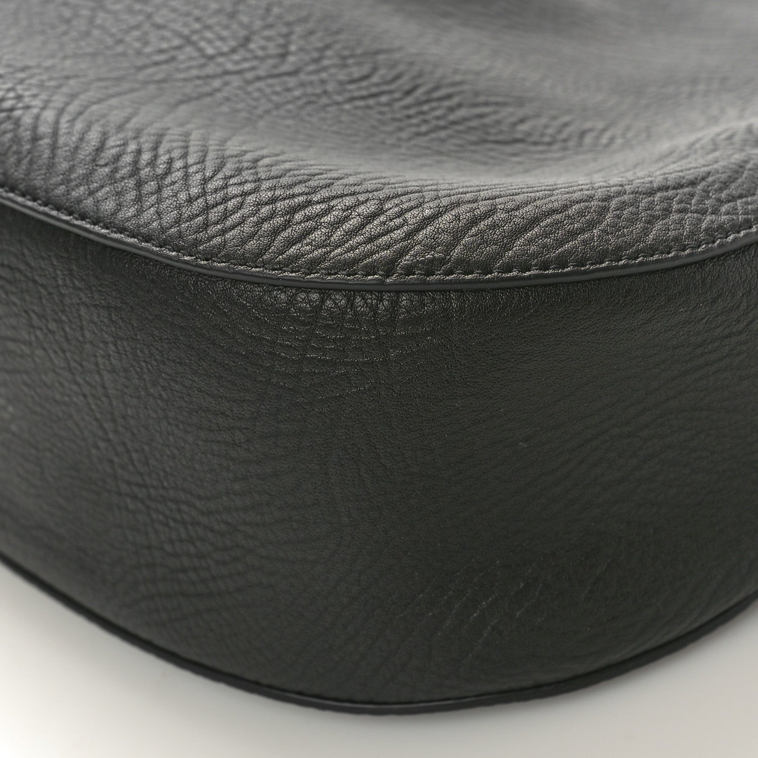 Burberry Grainy Calfskin Small Knight Bag Black 10 of 14