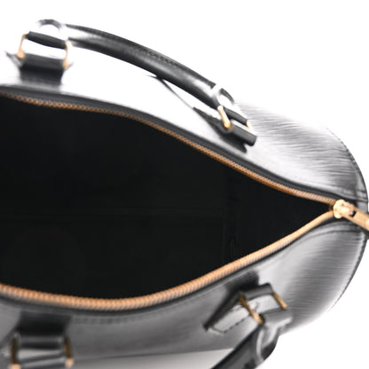 Louis Vuitton Epi Speedy 30 Black 5 of 13