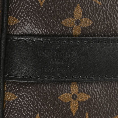 Louis Vuitton Monogram Macassar Keepall Bandouliere 45 5 of 10