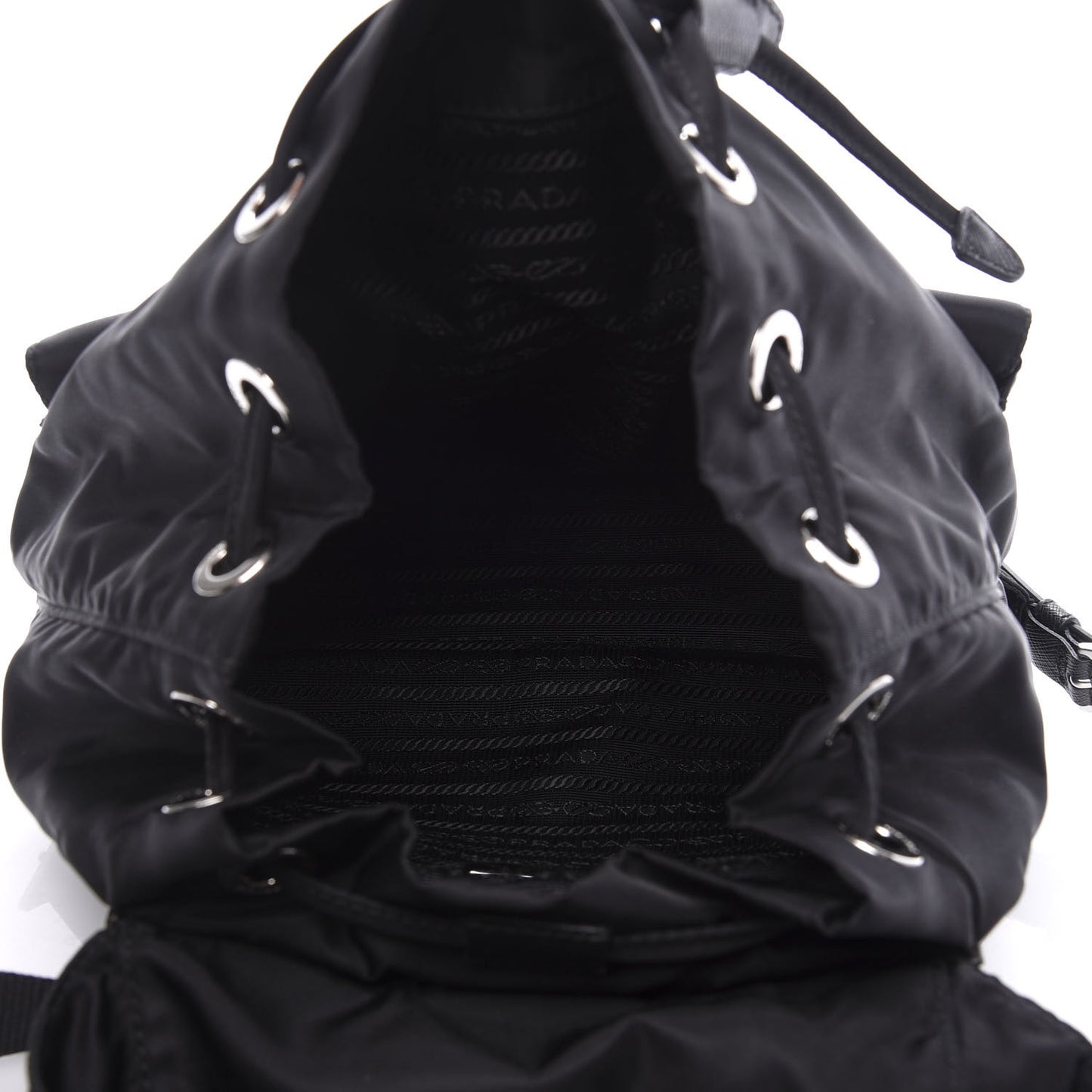 Tessuto Nylon Vela Small Backpack Black