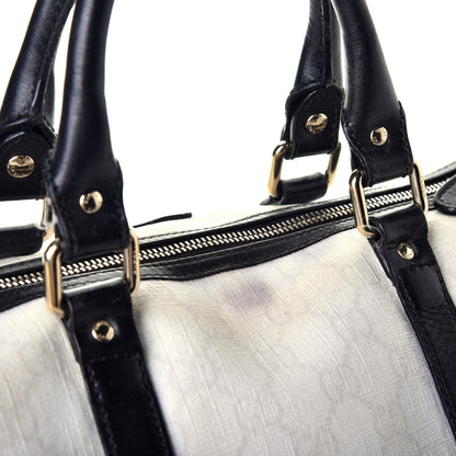 Gucci GG Plus Monogram Medium Joy Boston White Black 12 of 12