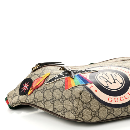 Gucci GG Supreme Monogram Courrier Belt Bag Beige New Acero 9 of 10