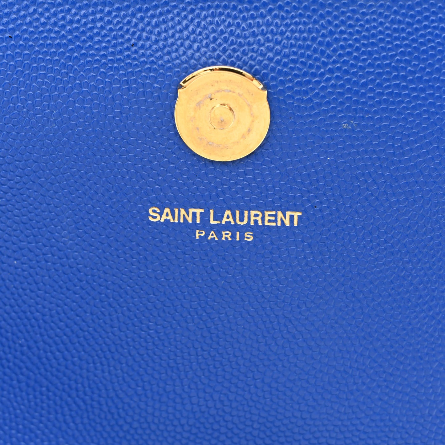 Grain De Poudre Small Classic Monogram Kate Satchel Royal Blue
