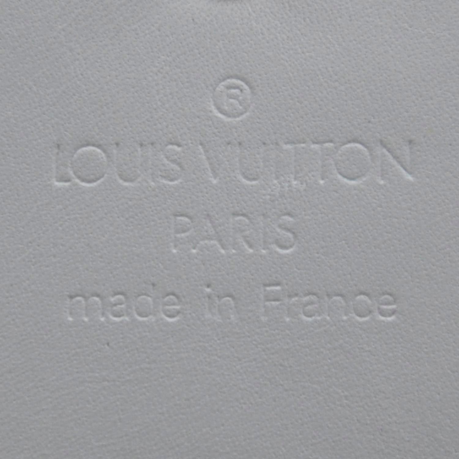 Louis Vuitton Vernis Porte Tresor International Wallet Silver 7 of 10