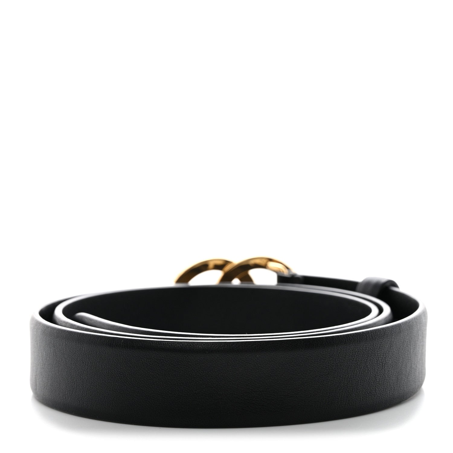 Chanel Calfskin Paris Button CC Belt 80 32 Black 2 of 6