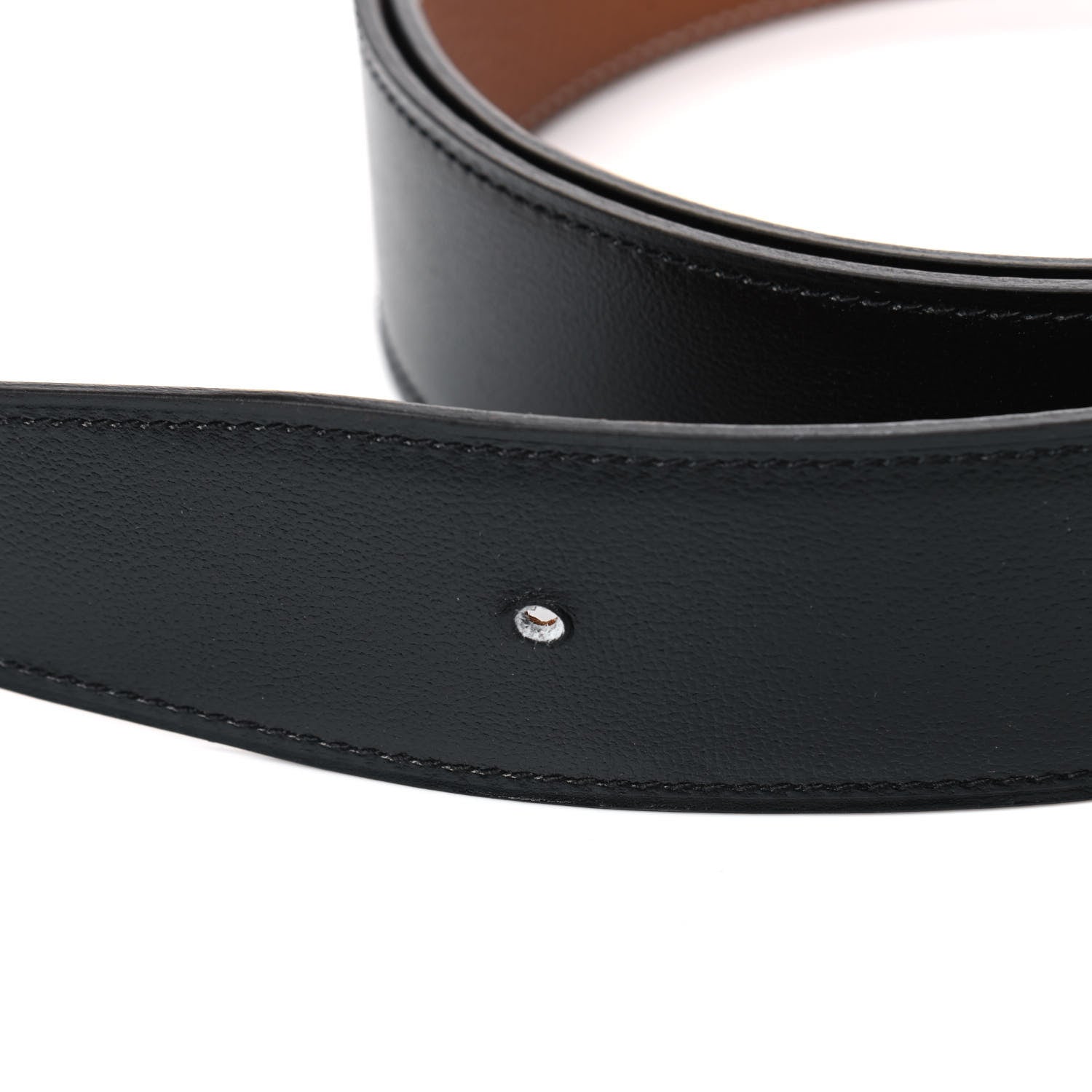 Hermes Box Togo 42mm Constance Belt 100 Black Gold 5 of 5