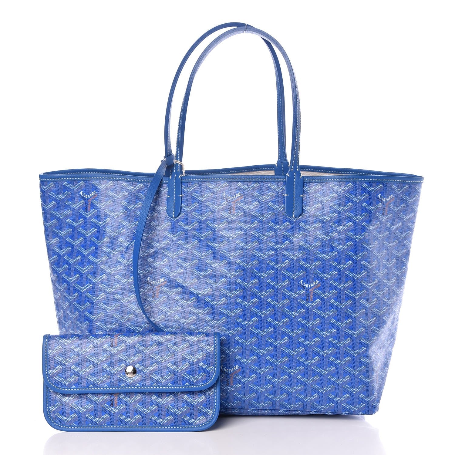 Goyard Goyardine Saint Louis PM Sky Blue 3 of 9