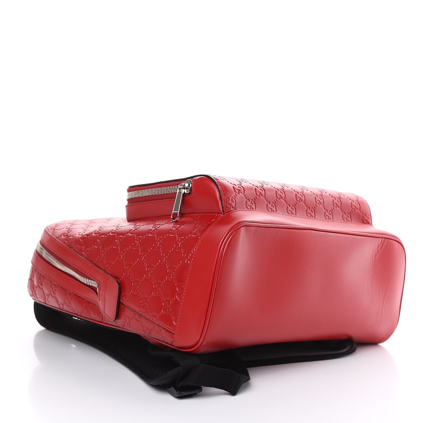 Guccissima Signature Day Backpack Hibiscus Red
