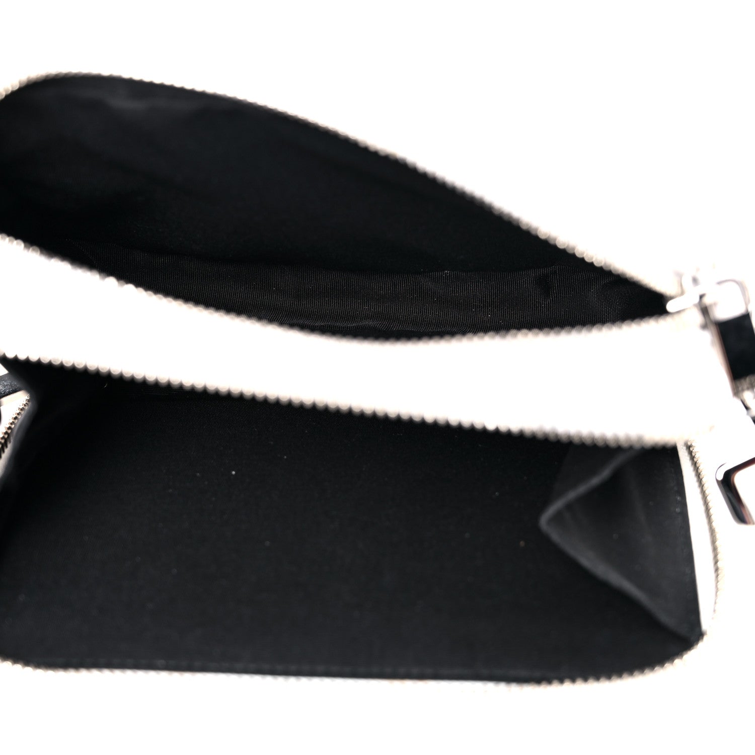Christian Dior X DANIEL ARSHAM Grained Calfskin Newspaper Messenger White 5 of 10