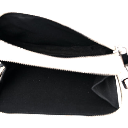 Christian Dior X DANIEL ARSHAM Grained Calfskin Newspaper Messenger White 5 of 10