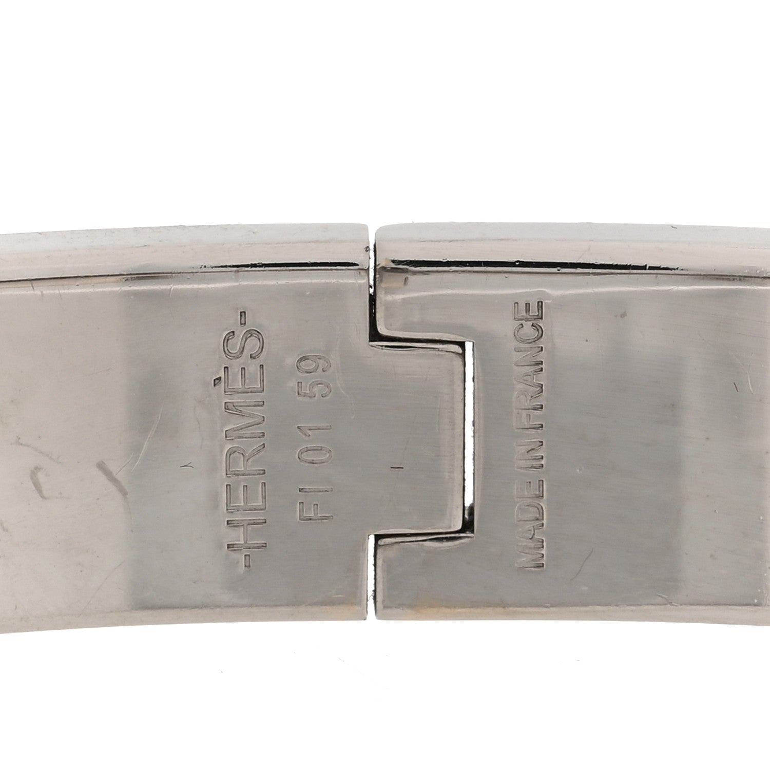 Hermes Narrow Enamel Clic Clac HH Bracelet GM Menthe 4 of 5