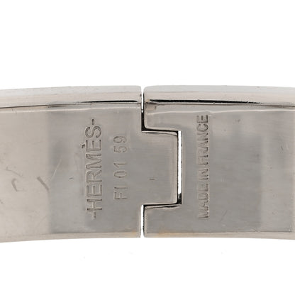Hermes Narrow Enamel Clic Clac HH Bracelet GM Menthe 4 of 5