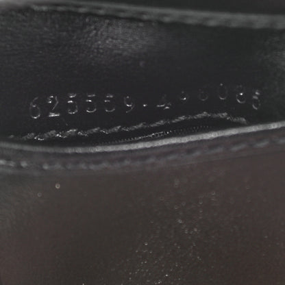 Gucci Calfskin GG Tennis Embossed Bi-Fold Wallet Black 7 of 7