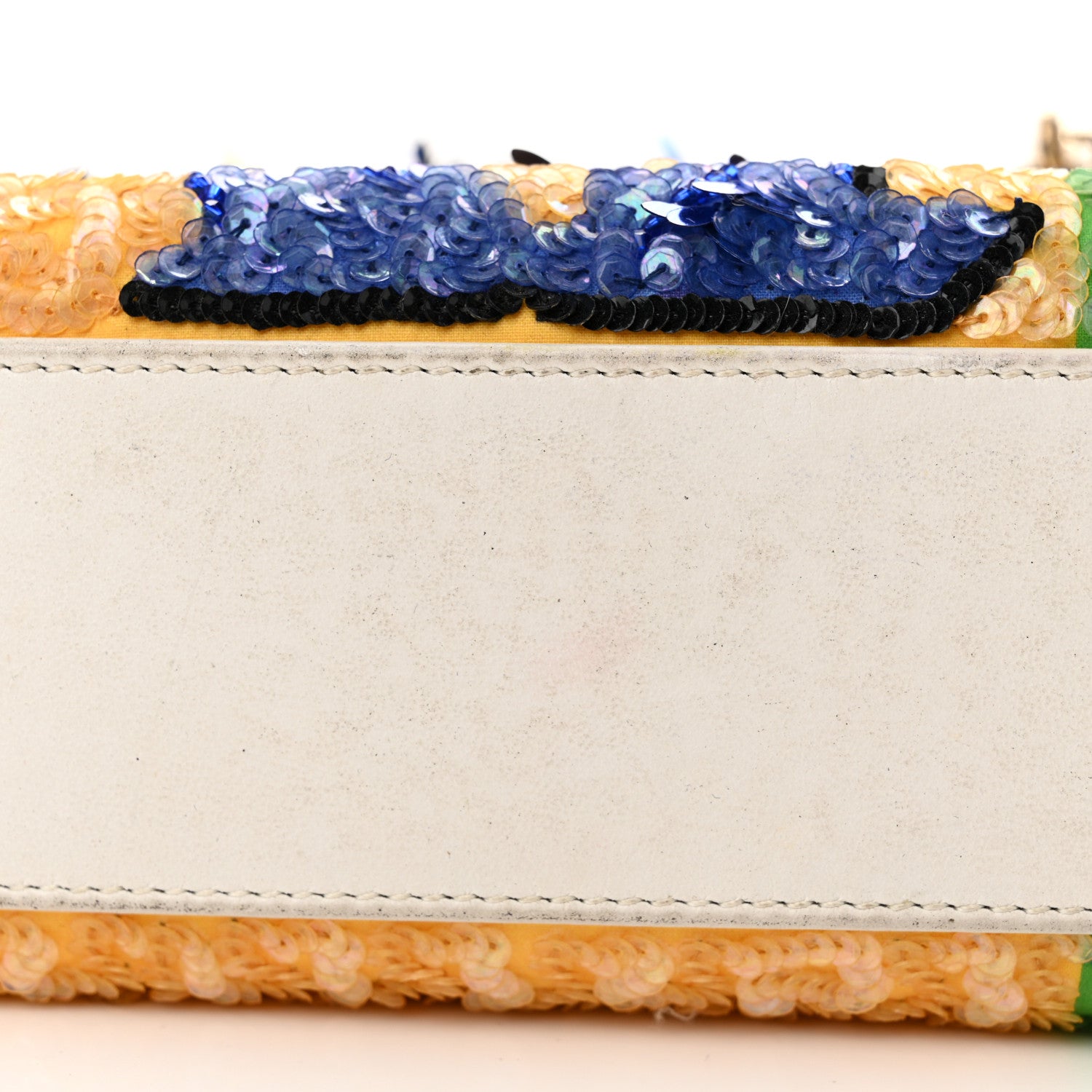 Christian Dior Canvas Sequin Flower Pop Mini Lady Dior Yellow Multicolor 17 of 17