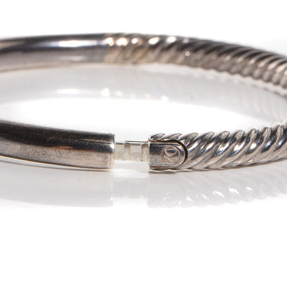 David Yurman Sterling Silver 5mm Cable Bracelet 5 of 5