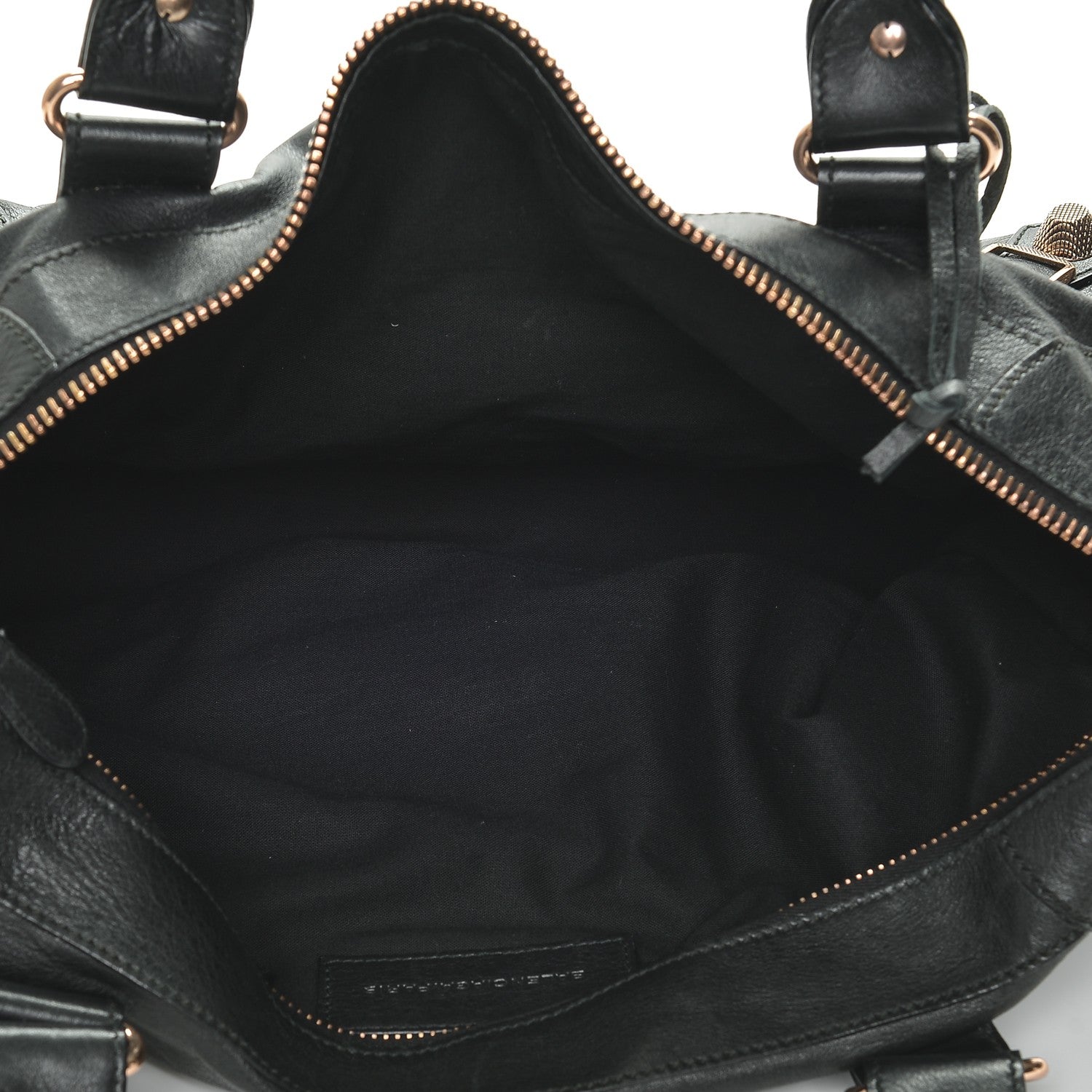 Balenciaga Agneau Giant 21 Rose Gold Hardware Work Black 5 of 6