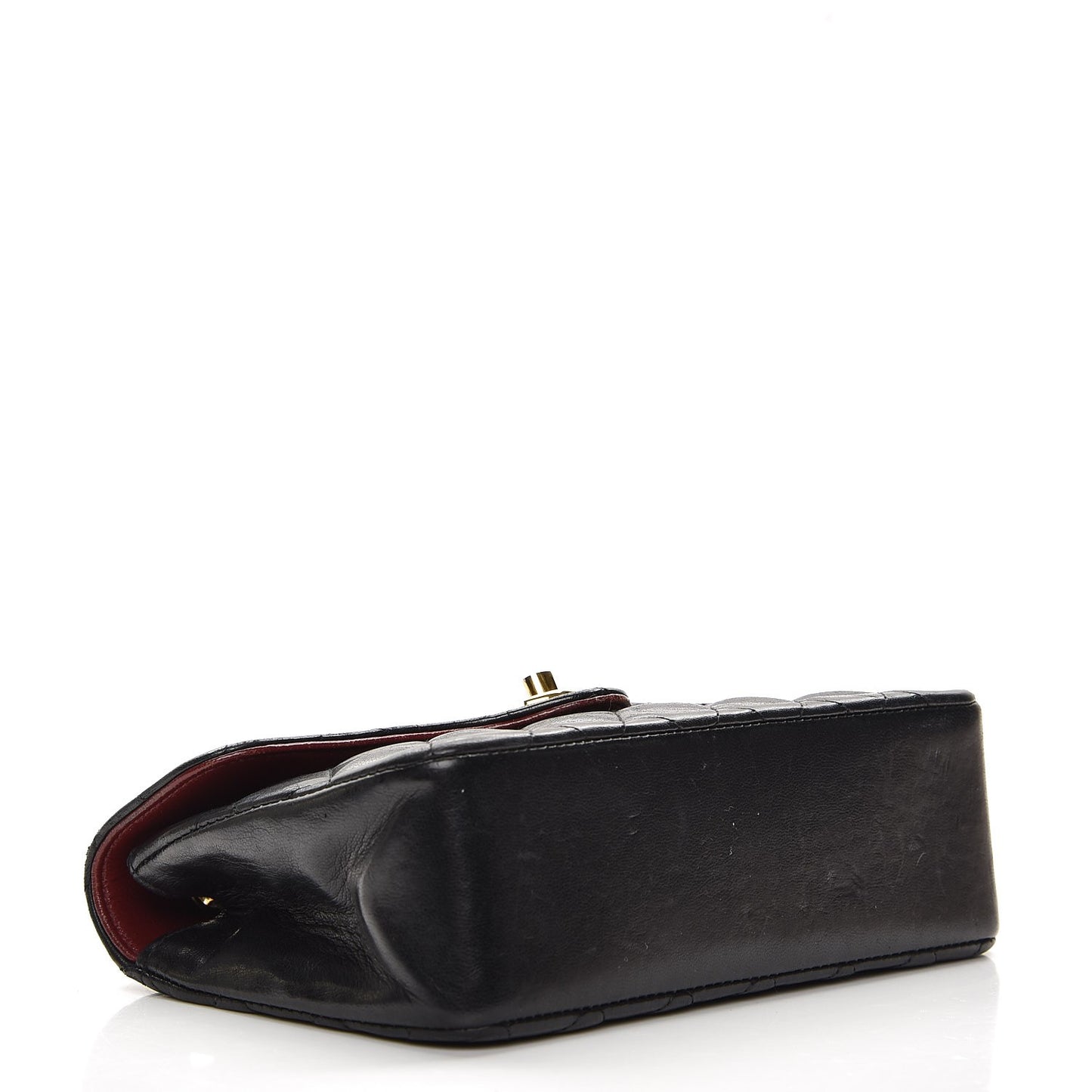 Lambskin Quilted Mini Flap Black