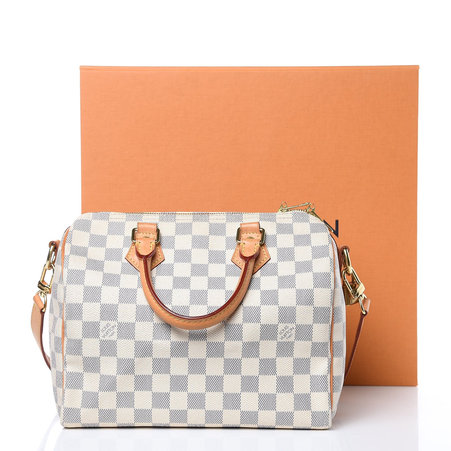 Damier Azur Speedy Bandouliere 25