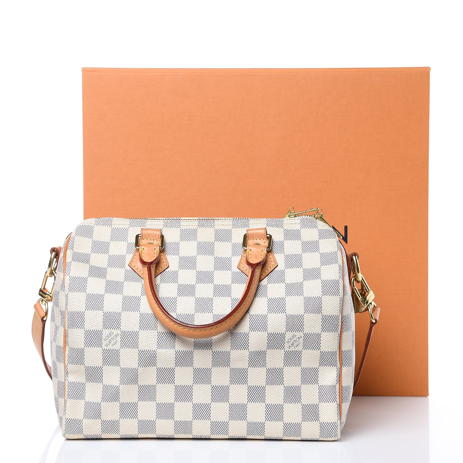 Louis Vuitton Damier Azur Speedy Bandouliere 25 20 of 20