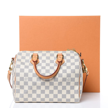 Louis Vuitton Damier Azur Speedy Bandouliere 25 20 of 20