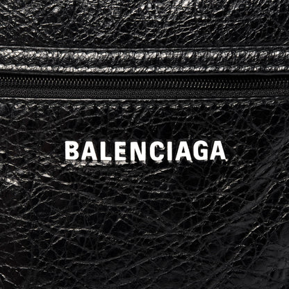 Balenciaga Agneau Arena Small Explorer Crossbody Pouch Black 10 of 10