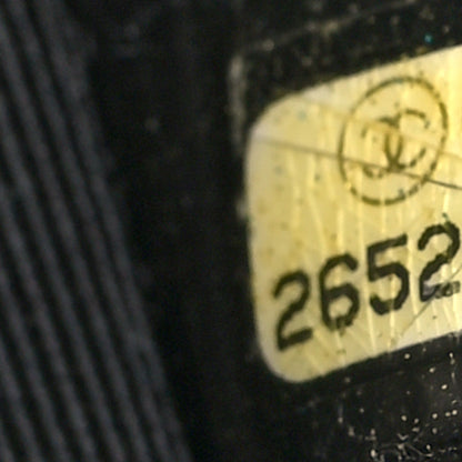 Chanel Crumpled Calfskin Quilted 31 Large Shopping Bag Black 7 of 10