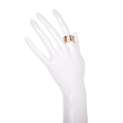 Bulgari 18K Rose Gold B.Zero1 Four-Band Ring 58 8.25 2 of 6
