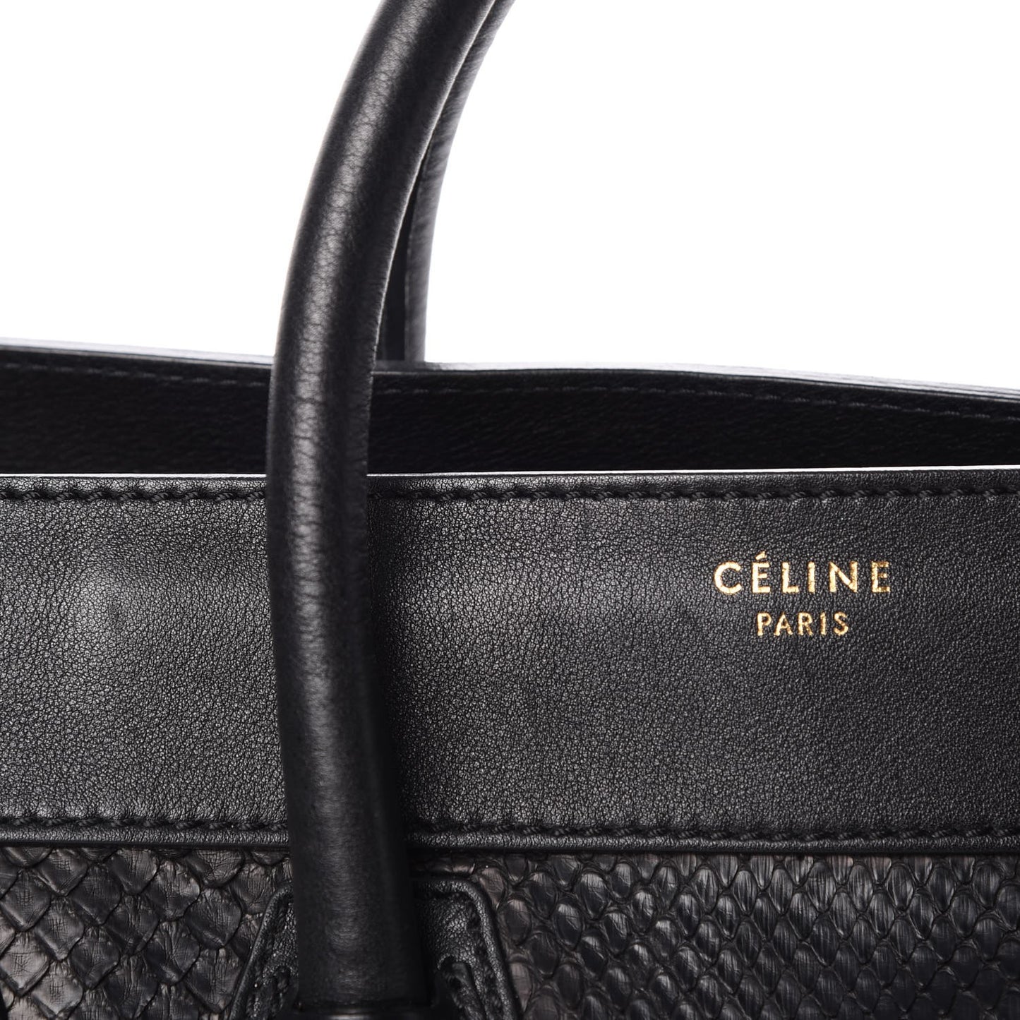 Python Mini Luggage Black