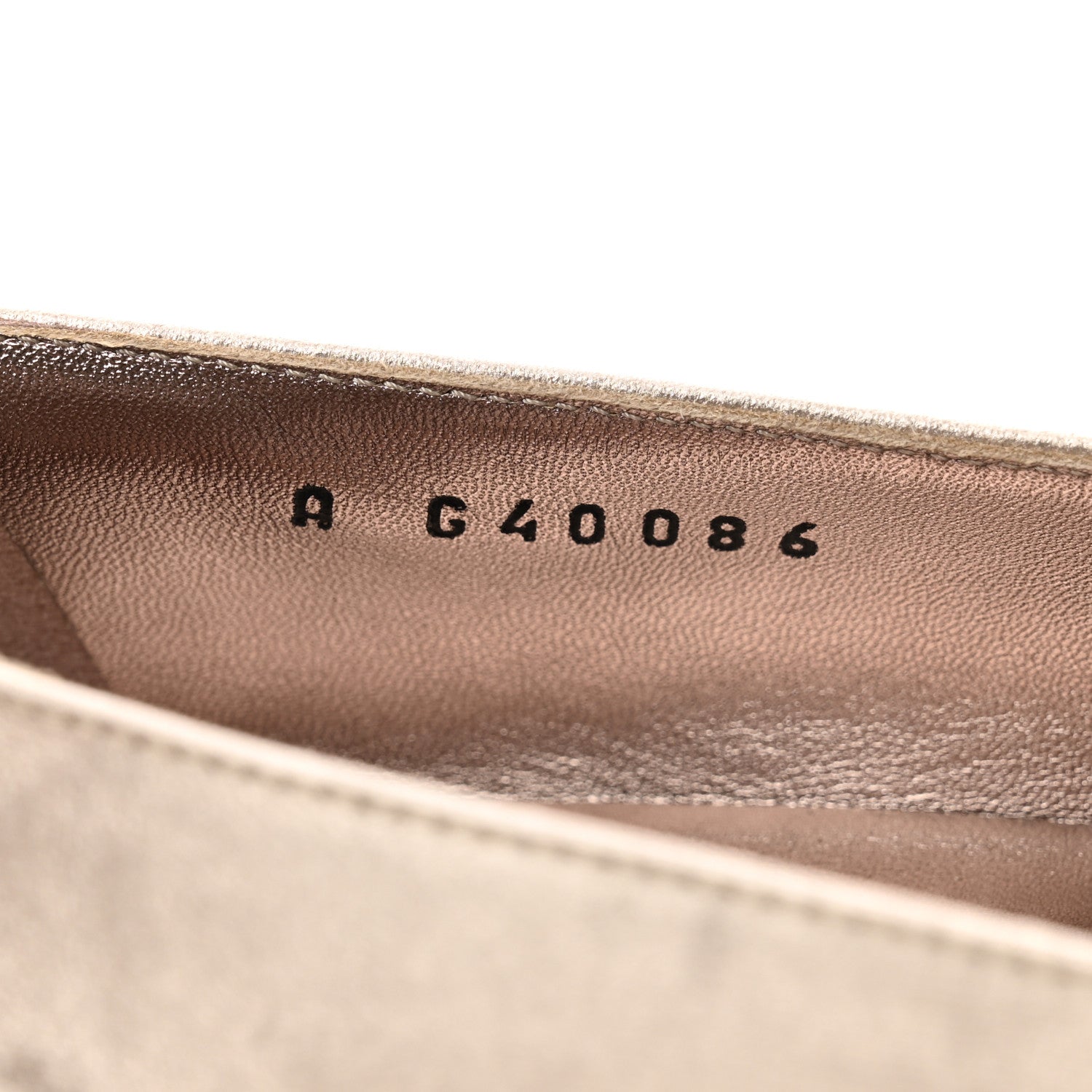 Chanel Laminated Lambskin Grosgrain Cap Toe CC Ballerina Flats 38.5 Copper Black 8 of 8