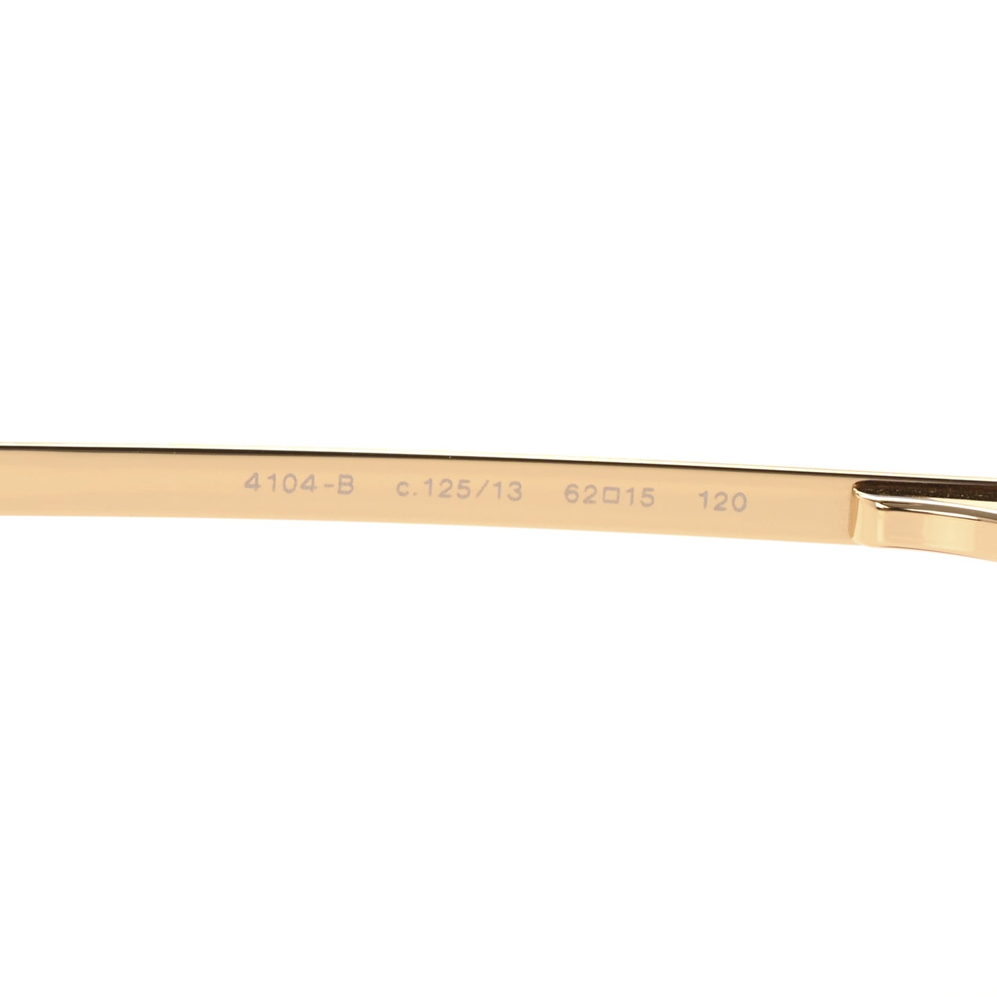 Crystal CC Logo Sunglasses 4104-B Gold