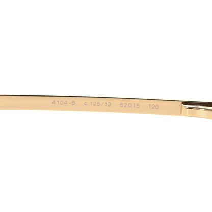 Chanel Crystal CC Logo Sunglasses 4104-B Gold 6 of 7
