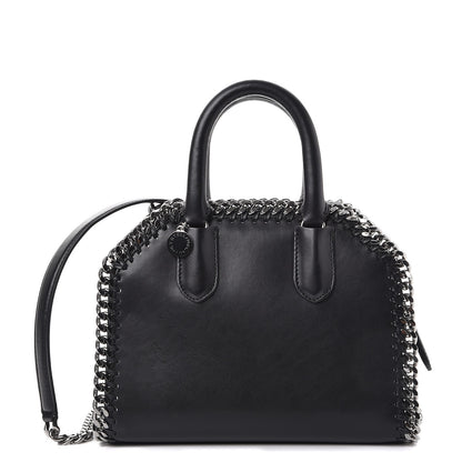 Stella McCartney Eco Alter Nappa Mini Falabella Box Top Handle Bag Black 1 of 9
