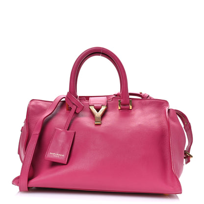 Saint Laurent Calfskin Small Classic Y Cabas Fuchsia 1 of 11