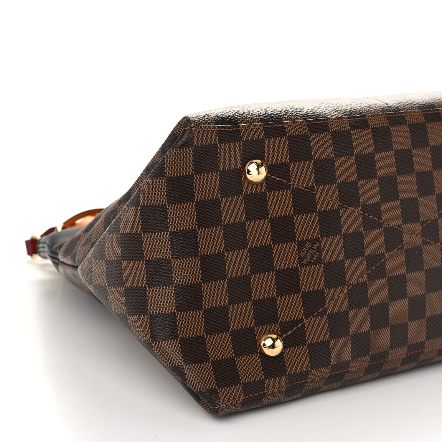 Louis Vuitton Damier Ebene Calfskin Maida Black 9 of 10