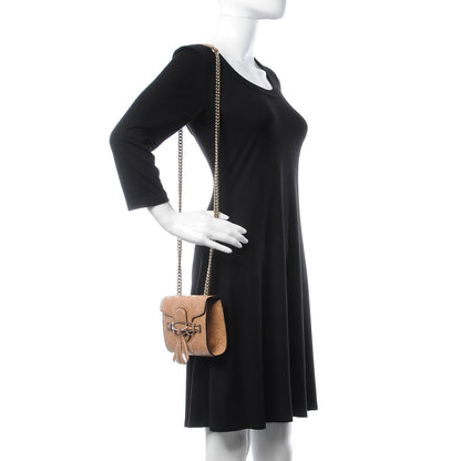 Gucci Guccissima Mini Emily Chain Shoulder Bag Camelia 2 of 8