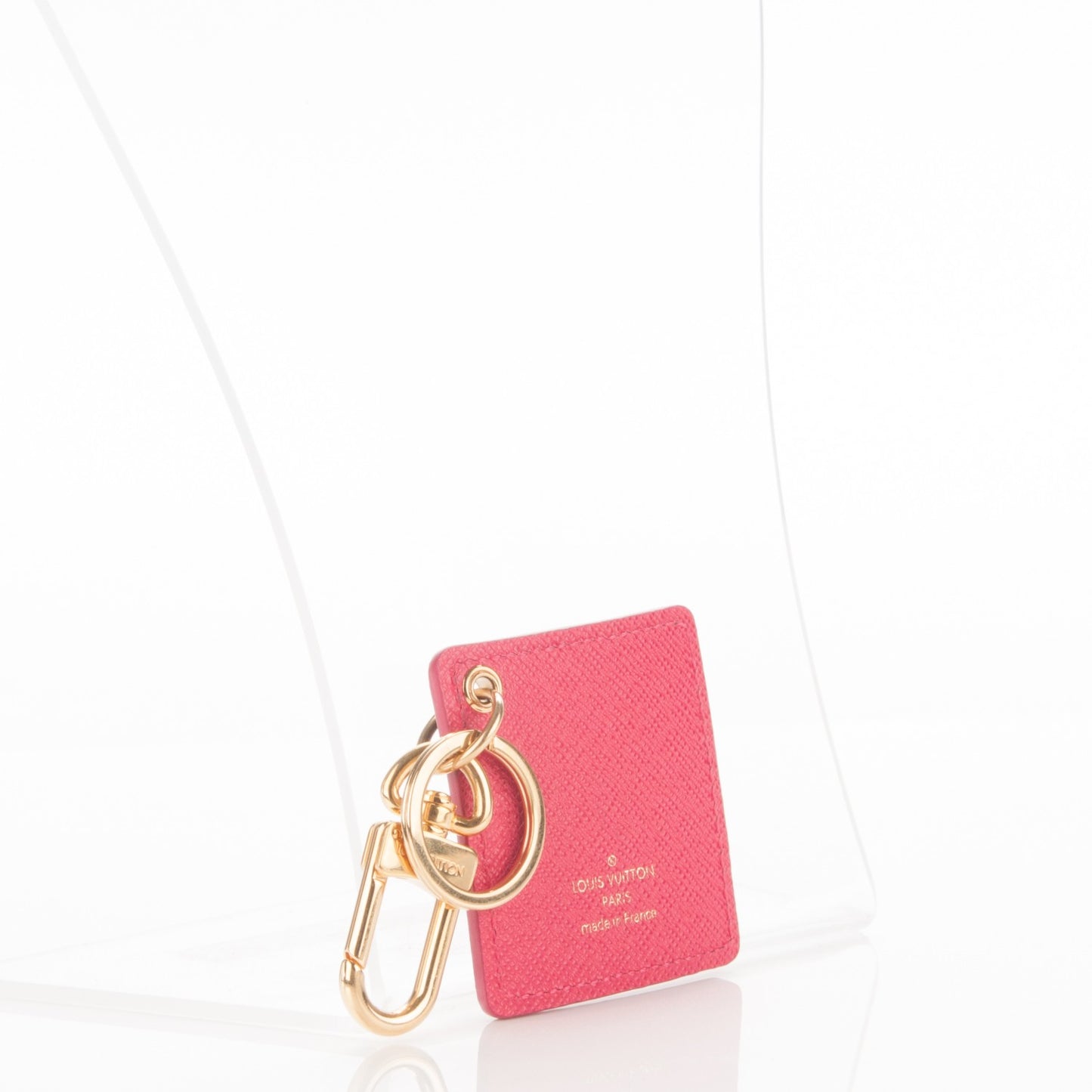 Monogram Illustre Carousel Bag Charm Key Ring Pink