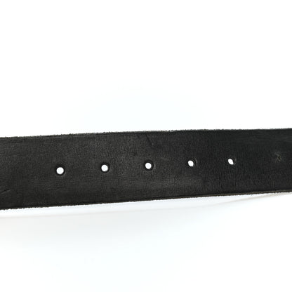 Gucci Calfskin Snake Belt 75 30 Black 4 of 8