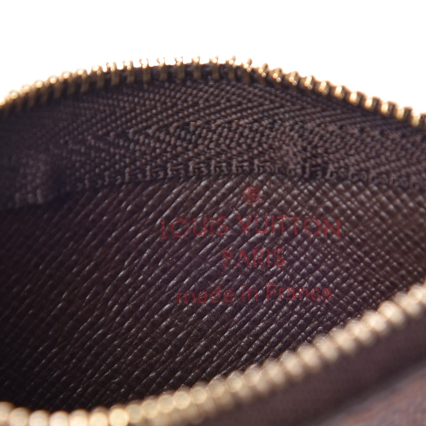 Damier Ebene Key Pouch