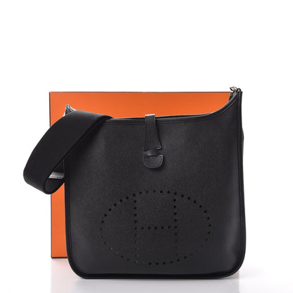 Hermes Epsom Evelyne III PM Black 8 of 8