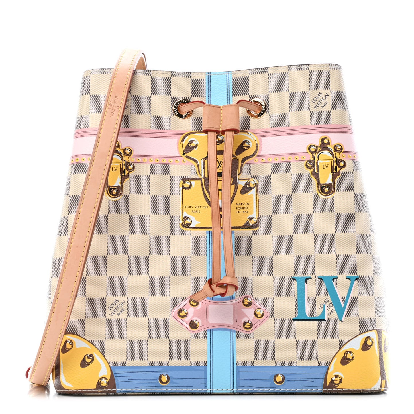 Damier Azur Summer Trunks Neonoe