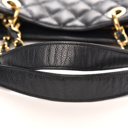 Chanel Caviar Quilted Grand Shopping Tote GST Black 11 of 12