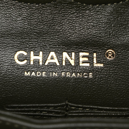 Chanel Lambskin Quilted Medium Double Flap Khaki 6 of 11