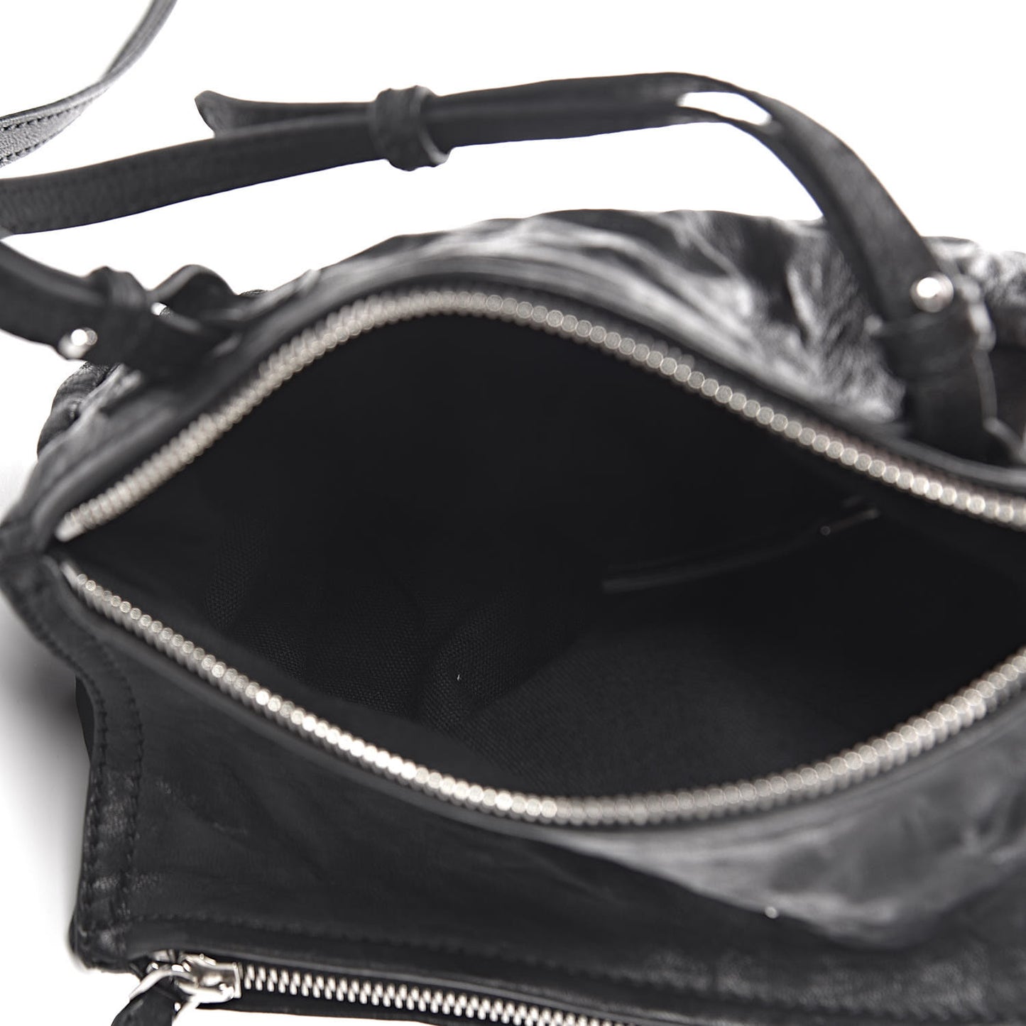 Tumbled Sheepskin Mini Pandora Black