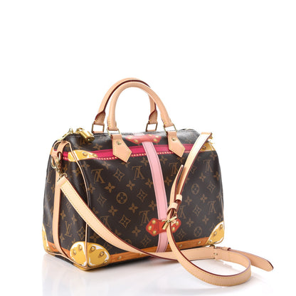 Louis Vuitton Monogram Summer Trunks Speedy Bandouliere 30 3 of 8