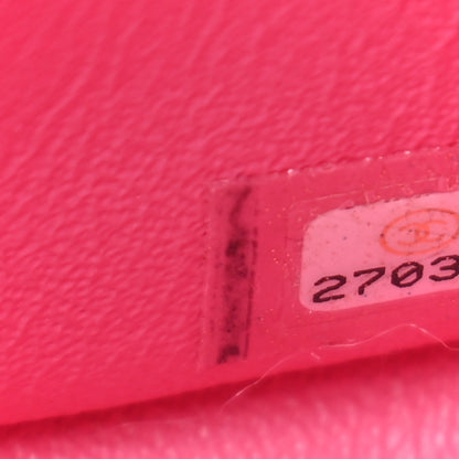 Chanel Lambskin Quilted Mini Square Flap Pink 7 of 9